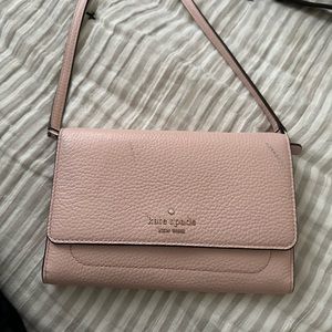 Kate spade light pink crossbody bag